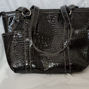 Black handbags